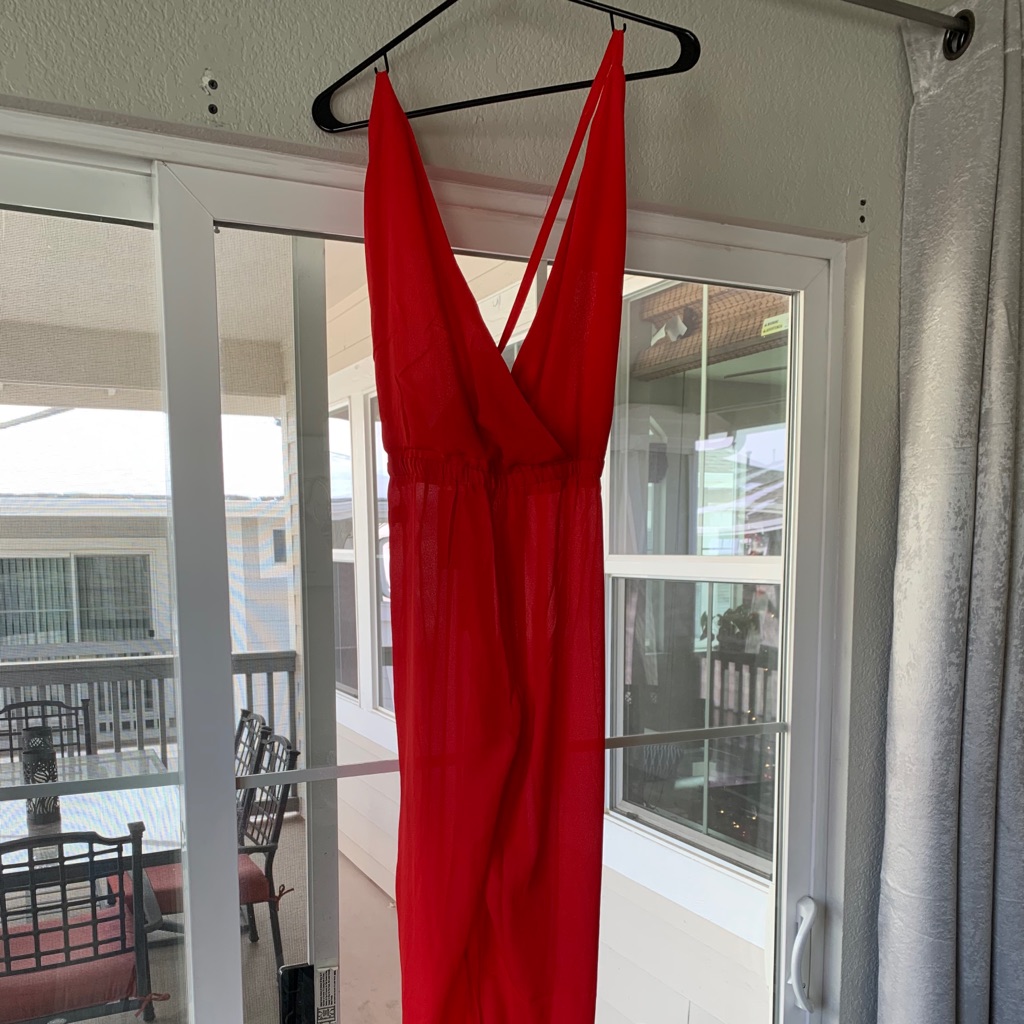 Brand New Red Jumpsuit